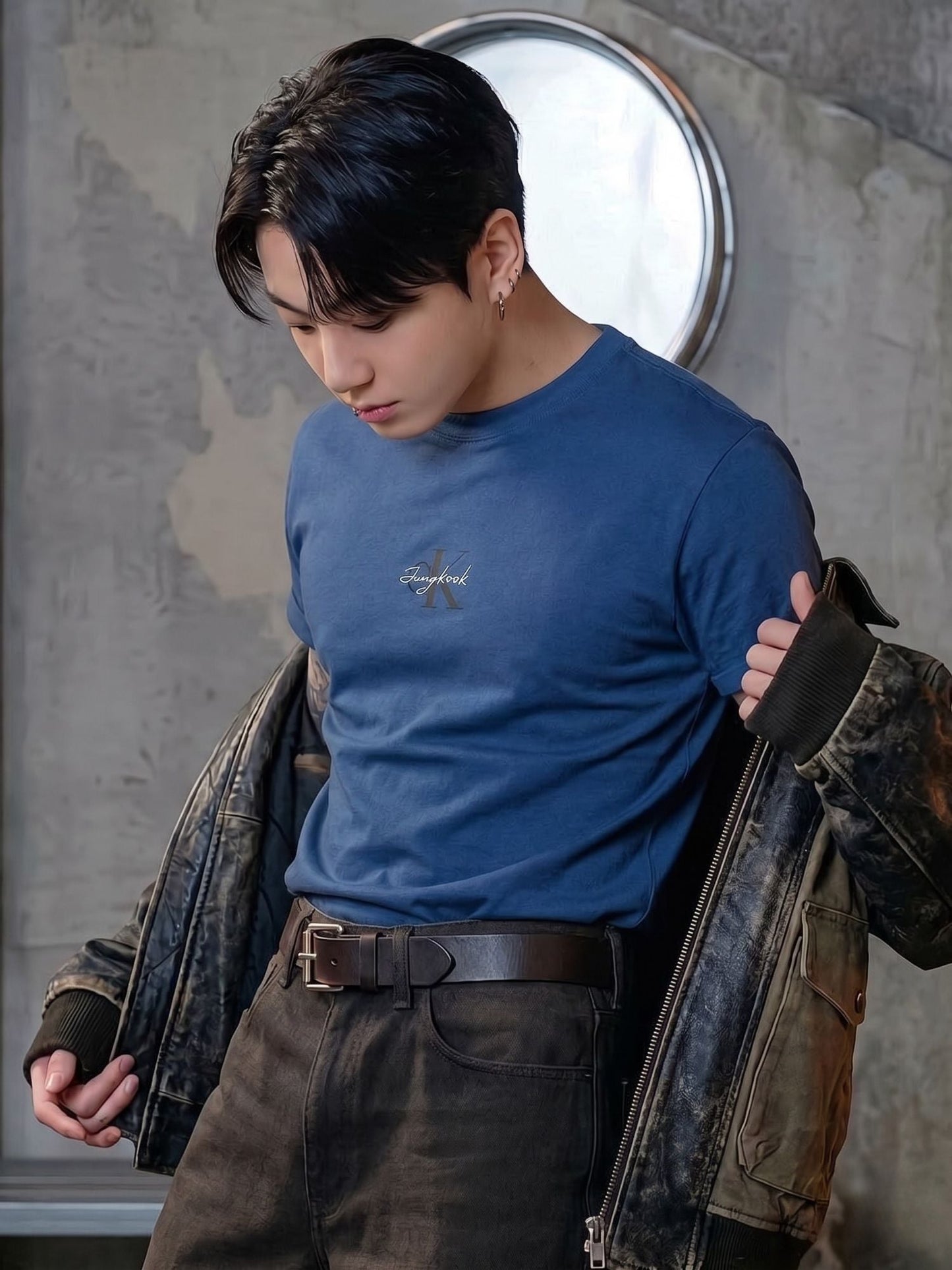 JUNG KOOK x CK MONOLOGO TEE