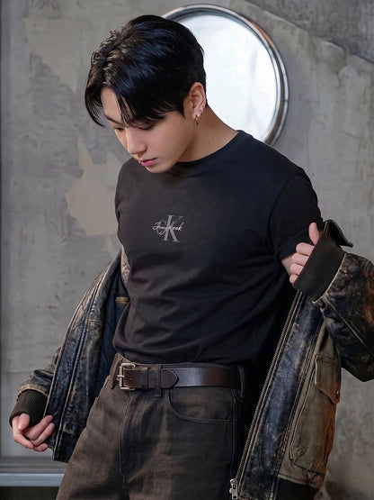 JUNG KOOK x CK MONOLOGO TEE